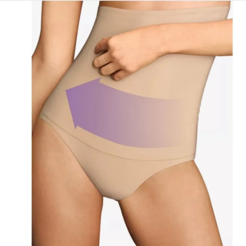 MAIDENFORM Firm Control High Waist Shaping Brief 1854   NEW!!_7